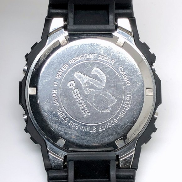 G-SHOCK CASIO Watch DW-5000SP-1 20th ANNIVERSARY Anniversary Model Screw Back... - Picture 8 of 10